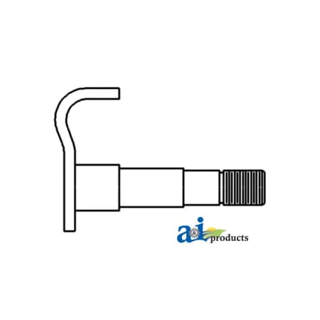 A & I Products Pin, Lower Lift Link 6" x4" x2" A-E4NNF537AA